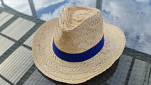 Load image into Gallery viewer, Cowboy hat - blue band
